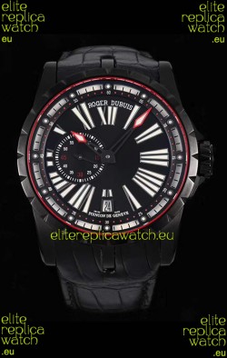 Roger Dubuis Excalibur DLC Coated Casing 1:1 Mirror Swiss Replica Watch