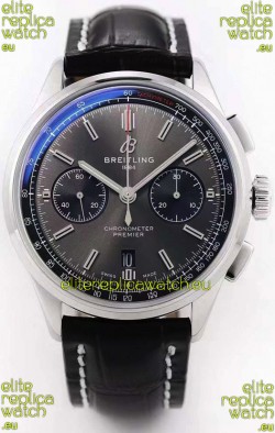 Breitling Premier B01 Chronograph 42 Edition Watch 1:1 Mirror Quality in Grey Dial 