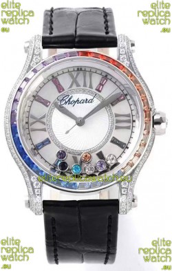 Chopard Happy Sport Swiss Automatic Replica Watch - Steel Casing - 36MM Wide 