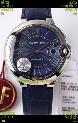 Ballon De Cartier Swiss Automatic 1:1 Mirror Quality 33MM in Stainless Steel Casing 