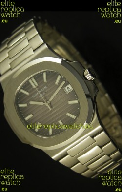 Patek Philippe Nautilus 5711 Jumbo Swiss Watch Grey - 1:1 Ultimate Mirror Replica