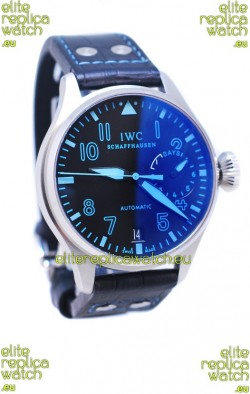 IWC Big Pilot Swiss Watch in Blue Dial
