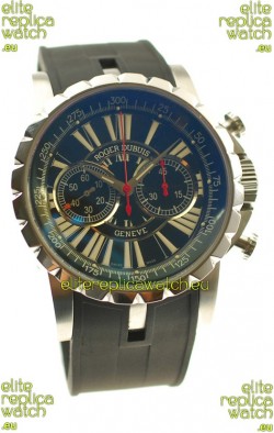 Roger Dubuis Excalibur Swiss Replica Watch with 3M Changing Color Crystal