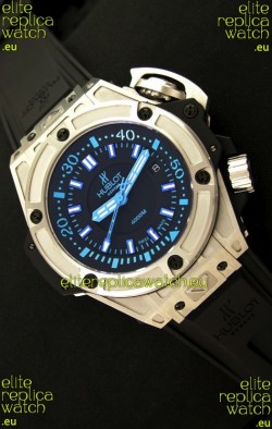Hublot Big Bang King Diver 4000M Swiss Watch in Blue Hour Markers