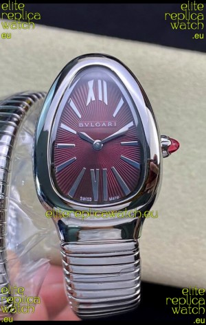 Bvlgari Serpenti Edition Stainless Steel Replica Watch in 1:1 Mirror Quality